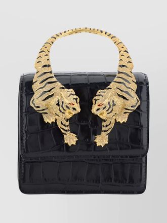 Roberto Cavalli Roar Small Flap Shoulder Bag