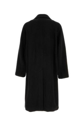 Christophe Lemaire Wool-Alpaca Coat - Black
