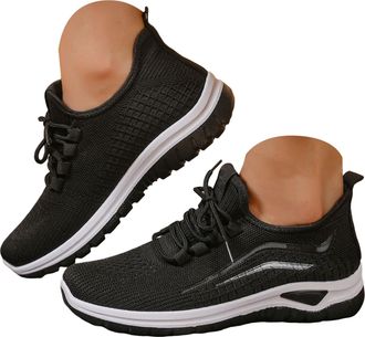 Generic Orthopedic Walking Shoes for Women 2025 Mesh Breathable Sneakers Non-Slip Arch Support Slip On Running Shoes Lightweight Outdoor Tennis Gym Workout At