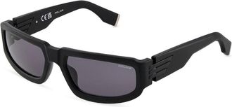 Police SPLU77 0703 Mens Sunglasses Black Size 60
