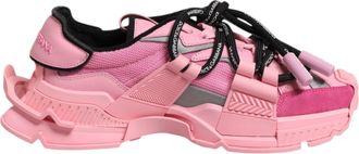 Dolce & Gabbana Roze Lage Sneakers voor Dames