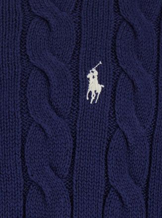 Polo Ralph Lauren Mens Crewneck Sweater Blue Cotton Tops Top