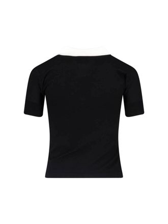 Vaquera Womens T-Shirts And Polos Black Viscose