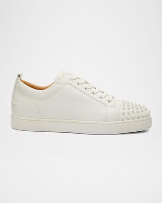 Christian Louboutin Men & apos;s Louis Junior Spiked Low-Top Sneakers