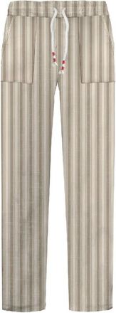 MC2 Saint Barth Calais Broeken - Heren - Slim Fit Broeken - Grijs - S - Leer - Broeken