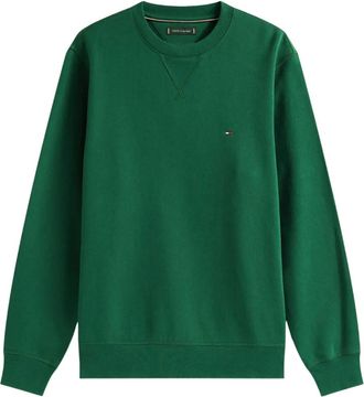 Tommy Hilfiger Sweater met ronde hals - Groen