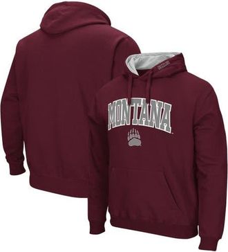 Colosseum Mens Colosseum Maroon Montana Grizzlies Arch and Logo Pullover Hoodie at Nordstrom, Size Medium