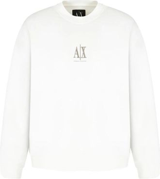 A|X Armani Exchange Hombre, Sudaderas, Beige, Talla: XS