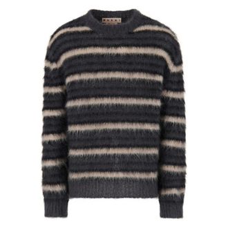Marni Striped Fluffy Sweater