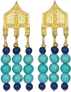 Ottoman Hands Riva Bead Drop Earrings in Gold at Nordstrom