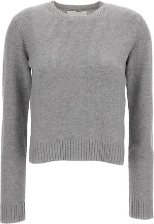 Lisa Yang Grey Mable Mid-Weight Cashmere Sweater