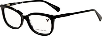 Longchamp Womens 54 mm Black Opticals