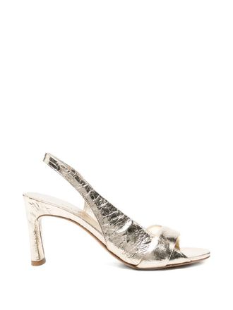 Del Carlo Metis Sling Back Medium Heel Sandals