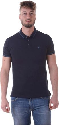 Armani Jeans Klassieke Polo Shirt voor Mannen - Heren - Polos - Blauw - S - Tops