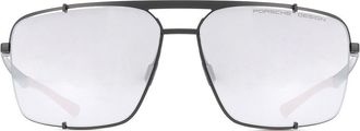 Porsche Design P8919 A Mens Sunglasses Black Size 63