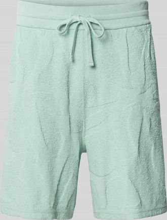 Boss Orange by Hugo Boss BOSS Orange Regular Fit Sweatshorts aus Baumwoll-Mix Modell ASURFER in Tuerkis, Gr&ouml;&szlig;e XXXL