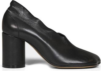 Maison Margiela Met Hak - Dames - Pumps - Zwart - 38 EU - Leer - Schoenen