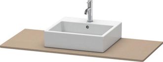 Duravit Consola Duravit Xsquare Con Recorte 16x1000x550mm Franela Gris Satinado