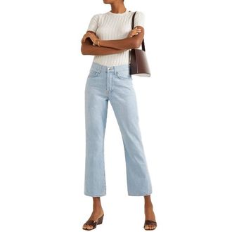 Eve Denim Jane high-rise flared jeans Size 29/74