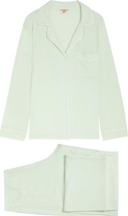 Eberjey Gisele Jersey Pyjama set - Light Green - S (UK8-10 / S)