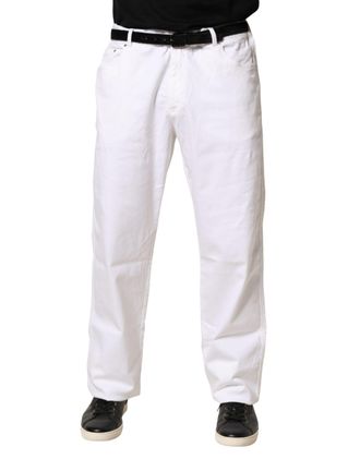 Paul & Shark Straight Mid Waist blue Trouser Mens Jeans
