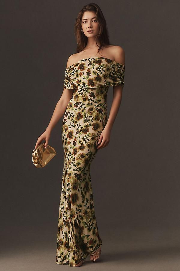 AFRM Genie Yellow Polka Dot Cutout Mesh Halter Maxi Dress in Sun Dot at  Nordstrom, Size X-Large from $49.99 - on Stylight