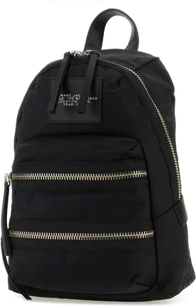 Marc Jacobs Womens Backpack Black Nylon