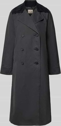 Levi's Regular Fit Mantel mit Reverskragen Modell Bree in Black, Gr&ouml;&szlig;e XS