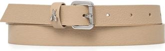 Patrizia Pepe Cintura con logo - Toni neutri