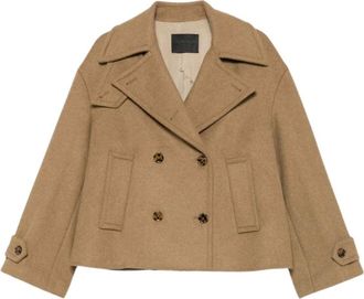 Dondup Peacoat oversize doppiopetto - - Coats - Donna - Marrone - M