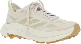 Hoka One One Unisex Low Top Sneaker Mafate Speed 4 Lite White Trainers