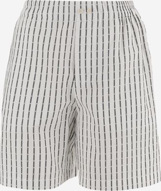 Jacquemus Baumwollshorts mit Logo