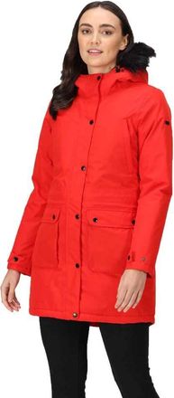 Regatta Womens/Ladies Voltera Heated Waterproof Jacket (18 UK) (Code Red)