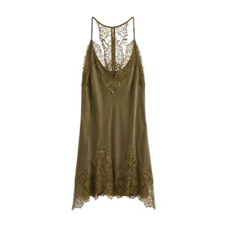 Gold Hawk Dames, Nachtkleding & Lounge, Groen, Maat: S