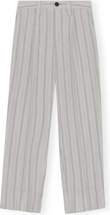 Ganni Suit Pants - Size 34 Grey