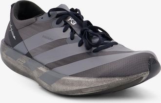 adidas Unisex Trainers Adios 9 Stretch Mesh Black Polyester Sneaker
