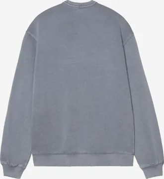 Carhartt Work in Progress Mens Sweatshirt Light Grey Cotton Sweatshirts Sweater