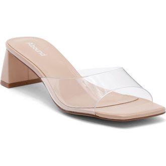 Abound Jenny Mule Sandal in Clear at Nordstrom Rack, Size 6.5
