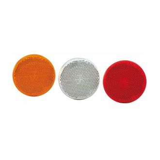 AMA Catarifrangente con vite M5 bianco &Oslash; 60mm
