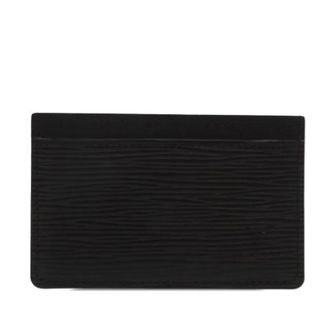 Louis Vuitton Pre-owned Wallets, female, Black, Size: ONE SIZE Pre-owned Card Case