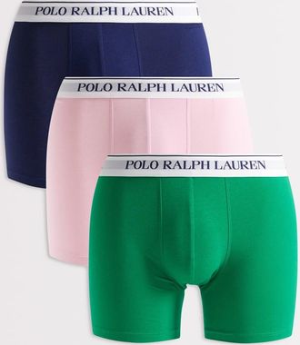 Polo Ralph Lauren Confezione da 3 boxer multicolore
