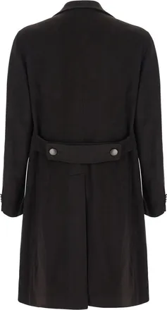 Tagliatore Mens Coat Brown Tech Fabric