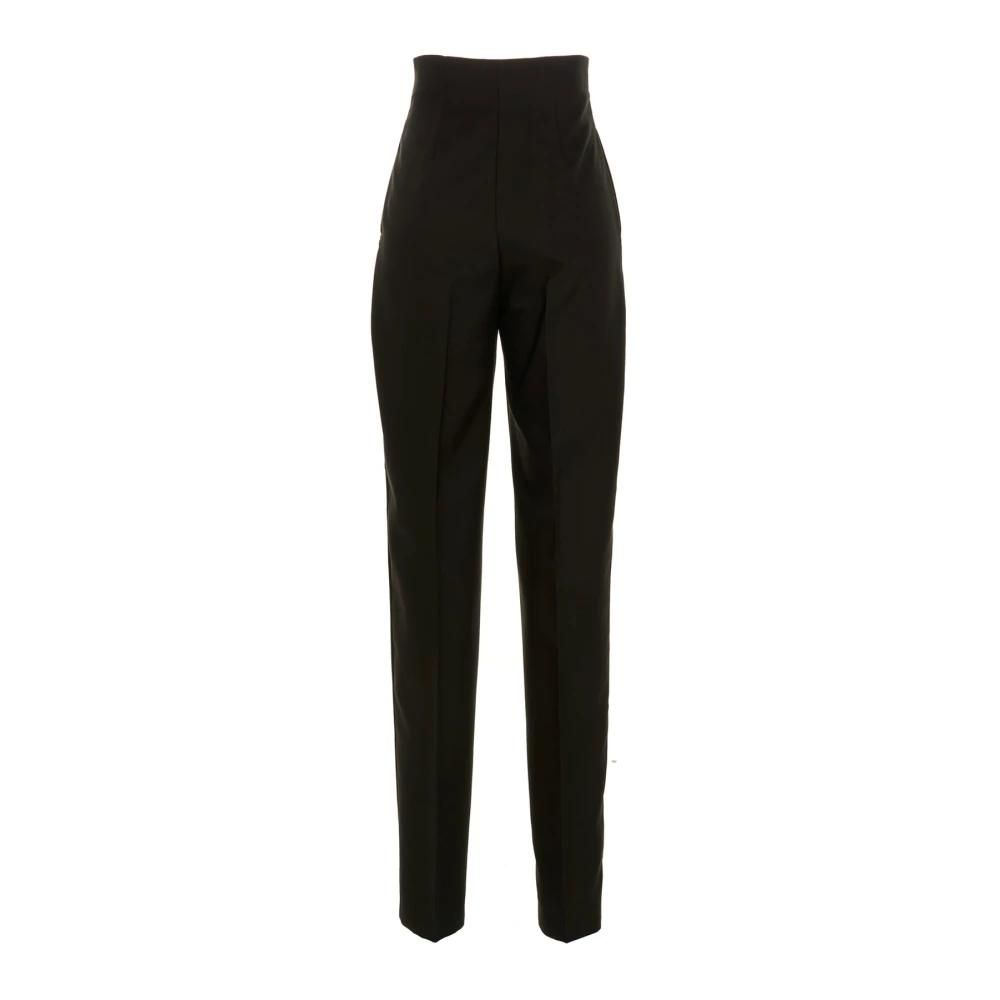 Sportmax Sportmax, Slim-fit Trousers, female, Purple, Size