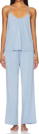 Eberjey Gisele Cami Pj Set In Wedgewood Blue