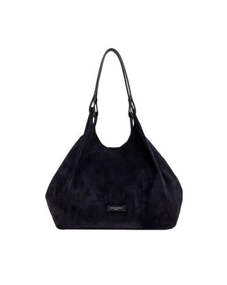 Gianni Chiarini Notturno Dua Suede Tote Bag