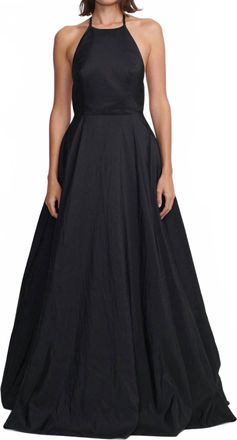 Hansen & Gretel Gilda Gown In Black