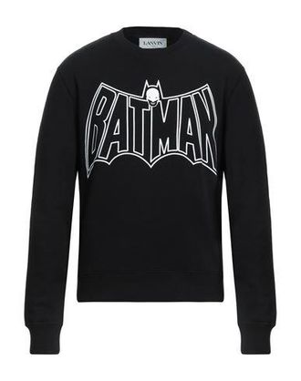 【関税・送料込み】LANVIN SWEATSHIRTS BLACK COTTON SWEATSHIRT Lanvin Detail Loose Fitting Hoodie | Saks Fifth Avenue