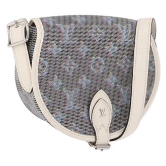 Louis Vuitton Pre-owned Monogram Canvas Shoulder Bag - Dames - Pre-owned - Blauw - Maat: ONE Size