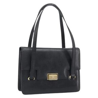 Celine Pre-owned Vintage Handtas - Dames - Pre-owned - Zwart - Maat: ONE Size Zijde