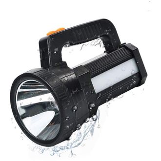 OEM Linterna Led Ultrabrillante, 7200 Mah/6000 L&uacute;menes, Recargable, Resistente Al Agua Ipx4, 6 Modos, Usb, Ideal Para Acampar, Senderismo, Emergencias Y C